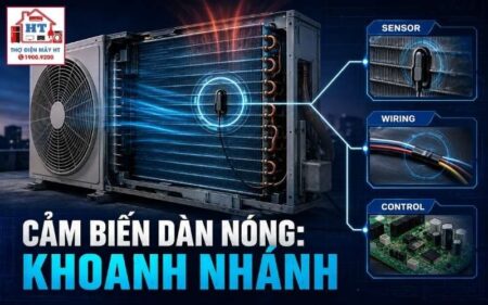 Cảm biến dàn nóng máy lạnh: chẩn đoán bằng bảng R/T
