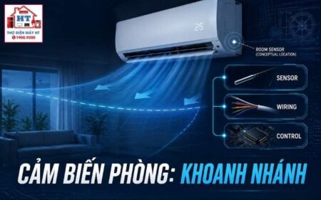 Cảm biến nhiệt độ phòng máy lạnh: chẩn đoán bằng bảng R/T