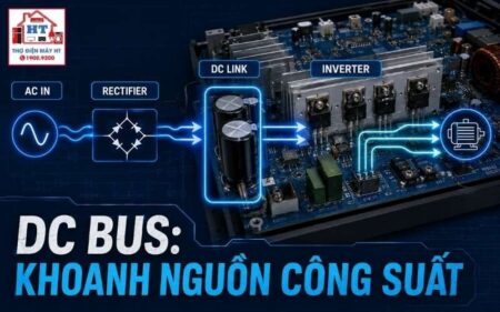 DC bus/DC-link máy lạnh inverter: chẩn đoán nguồn công suất