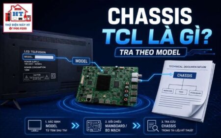 Chassis Tivi TCL là gì? Cách tra đúng Chassis trước khi nạp Firmware