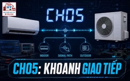 Lỗi CH05 LG: chẩn đoán giao tiếp theo model/series