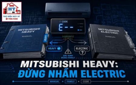 Mã lỗi Mitsubishi Heavy: tra theo dòng máy và platform