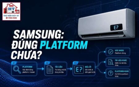 Mã lỗi máy lạnh Samsung: tra theo model và platform