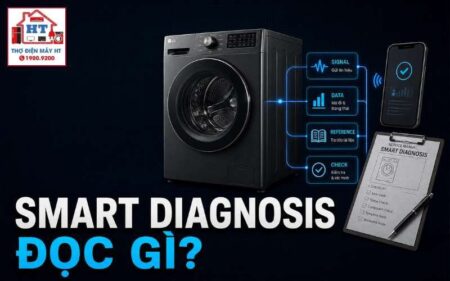 LG Smart Diagnosis máy giặt: kiến trúc chẩn đoán và giới hạn