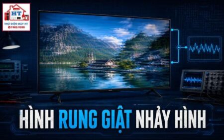 Tivi bị rung giật, nhảy hình: Tín hiệu, T-Con hay panel?