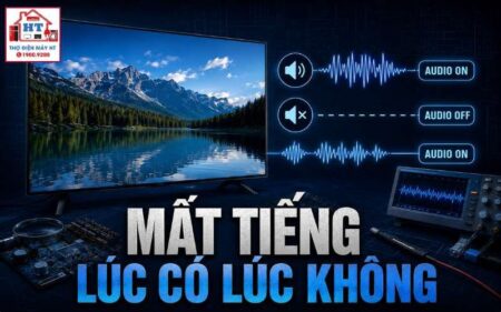 Tivi mất tiếng lúc có lúc không: Loa, mạch âm thanh hay main?