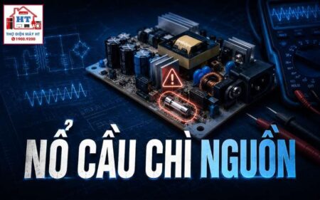 Tivi nổ cầu chì nguồn: Vì sao không nên thay cầu chì rồi bật lại?