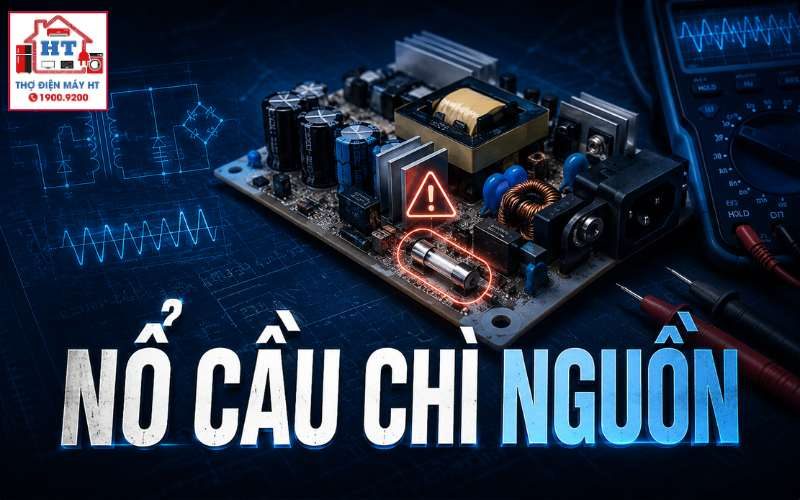 Tivi nổ cầu chì nguồn: Vì sao không nên thay cầu chì rồi bật lại? 1 Tivi nổ cầu chì nguồn: Vì sao không nên thay cầu chì rồi bật lại?