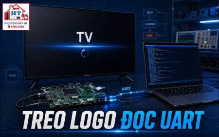 Tivi treo logo: Đọc log UART giúp tìm lỗi gì?