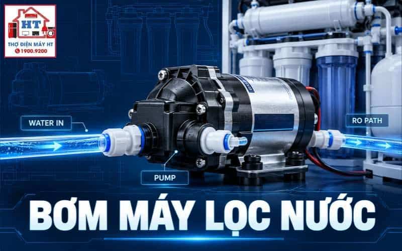 Bơm máy lọc nước: chức năng, trạng thái lỗi và đường chẩn đoán