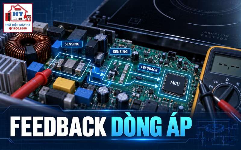 Cảm biến dòng và điện áp bếp từ: feedback và chẩn đoán 1 Cảm biến dòng và điện áp bếp từ: feedback và chẩn đoán