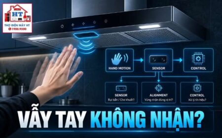Cảm Biến Vẫy Tay Máy Hút Mùi: Gesture Sensor & Chẩn Đoán