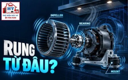 Cánh Quạt, Vòng Bi Và Rung Máy Hút Mùi: Fault Path Cơ Khí