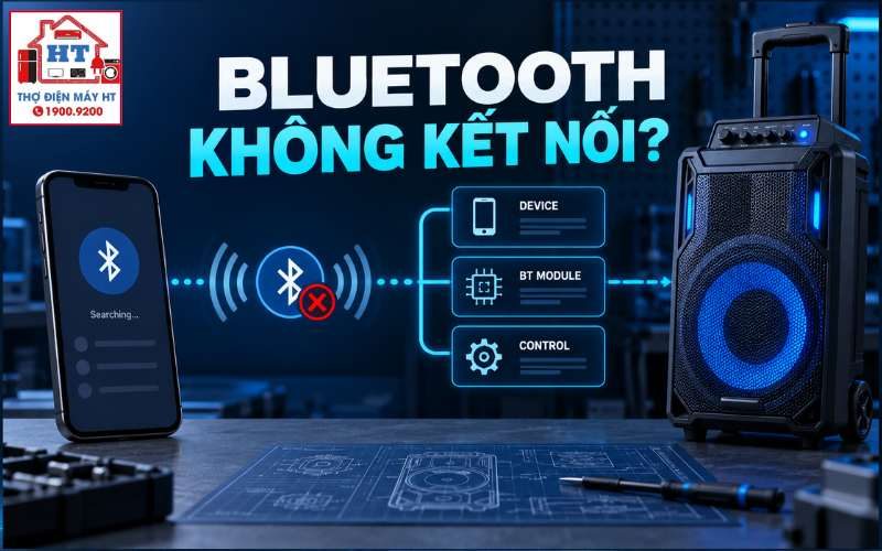 Bluetooth loa kéo không kết nối: chẩn đoán module và decoder 1 Bluetooth loa kéo không kết nối: chẩn đoán module và decoder
