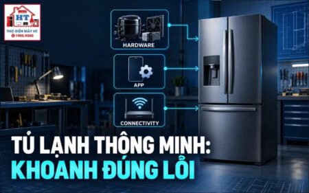 Chẩn đoán firmware tủ lạnh: tách lỗi software khỏi hardware