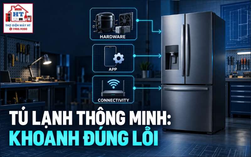 Chẩn đoán firmware tủ lạnh: tách lỗi software khỏi hardware 1 Chẩn đoán firmware tủ lạnh: tách lỗi software khỏi hardware