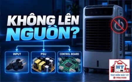 Quạt điều hòa không lên nguồn: quy trình chẩn đoán điện