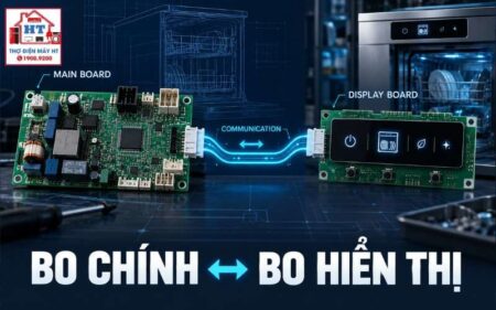 Giao tiếp bo chính và bo hiển thị: cách khoanh vùng lỗi