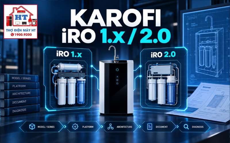 Karofi iRO 1.x/2.0: kiến trúc, cảnh báo và đường chẩn đoán
