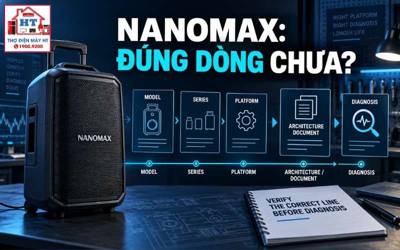 Kỹ thuật loa kéo Nanomax: platform, nguồn, RF và mạch