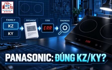 Mã lỗi Panasonic: xác định dòng KZ/KY và model trước khi tra