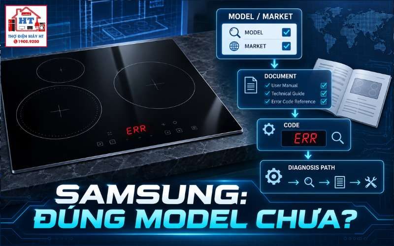 Mã lỗi Samsung: xác định model và nhóm sensor/giao tiếp