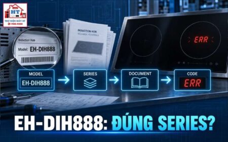 Chef's EH-DIH888: mã lỗi theo series và nhóm chẩn đoán