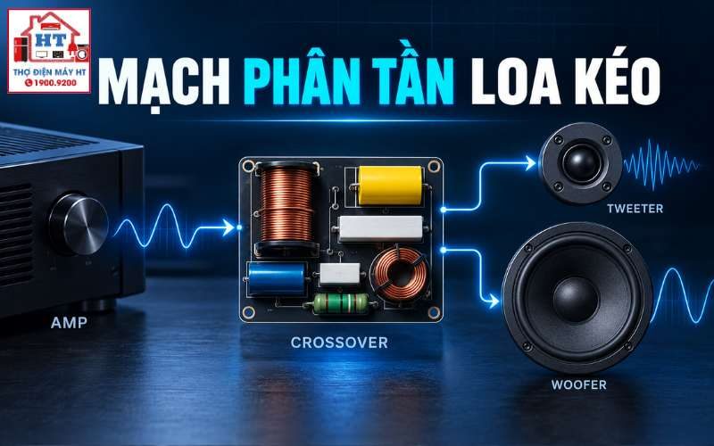 Mạch phân tần loa kéo: network, đường tiếng và chẩn đoán