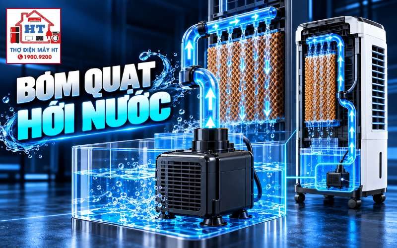 Máy bơm quạt hơi nước: chức năng, lỗi và cách kiểm tra