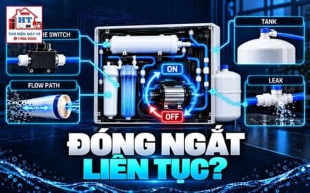 Máy lọc nước đóng ngắt liên tục: fault tree short-cycling