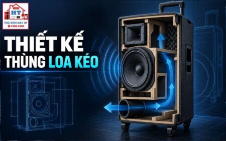 Thiết kế thùng loa kéo: thể tích, port, damping, driver